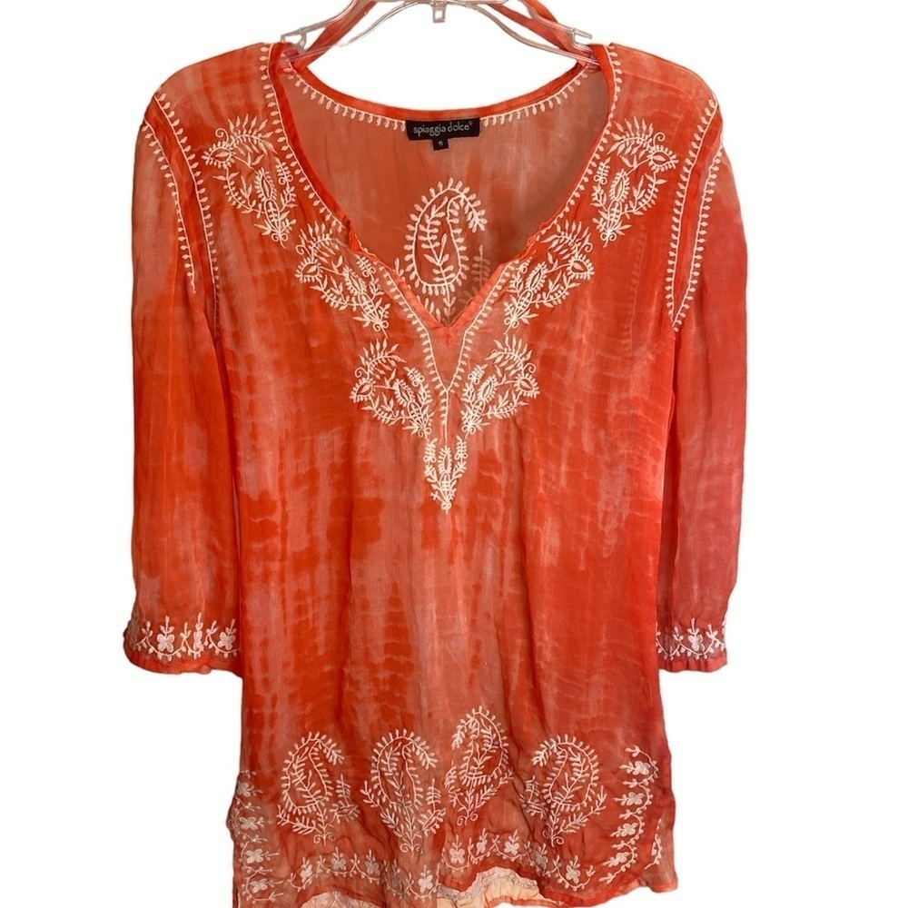 Ladies spiaggia dolce coverup top small